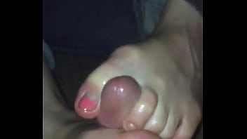 VERY REAL Wife’s friend gives me a foot job while wife is in bed!!!!!