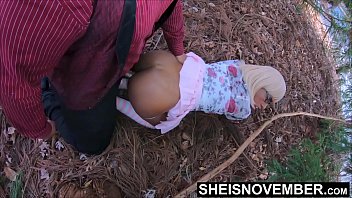 On Forest Pine Needles Nailing My Wife Daughter Like A Dog On All Four, Cute Blonde Ebony Msnovember Hardcore All4 Doggystyle Outdoors, By Horny Dadd In Law BBC, Skirt Pulled Up Grabbing Her Hips on Sheisnovember