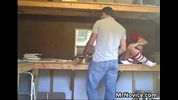 Couple Film Themselves Fucking In The Garage