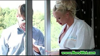 Japanese Nuru Massage And Hardcore Fuck On Air Matress 07